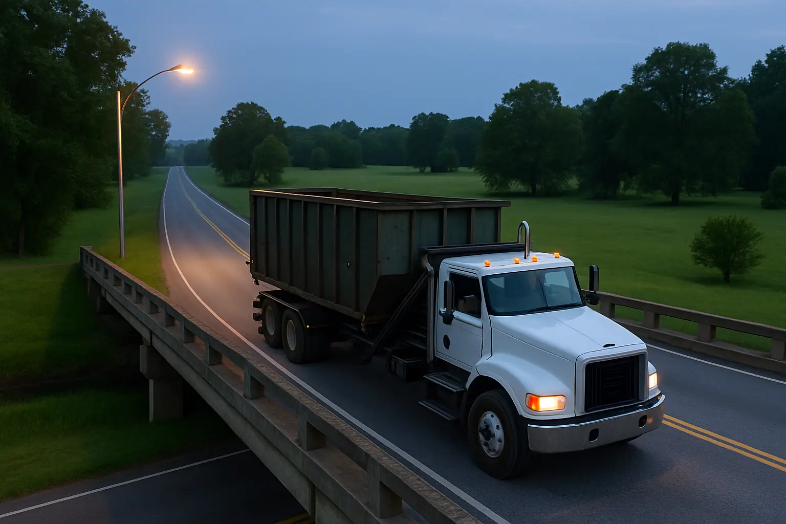 Dumpster Rental service across Bibb County